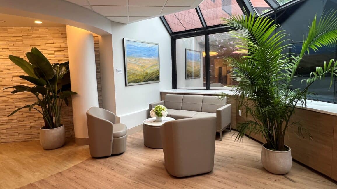 Calvary Hospital’s newly renovated Family Care Center.